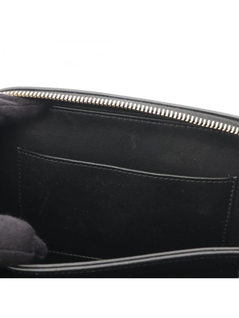 Chanel Shoulder Bag CC Filigree Small Vanity 2-Way Black Lambskin CC Quilted